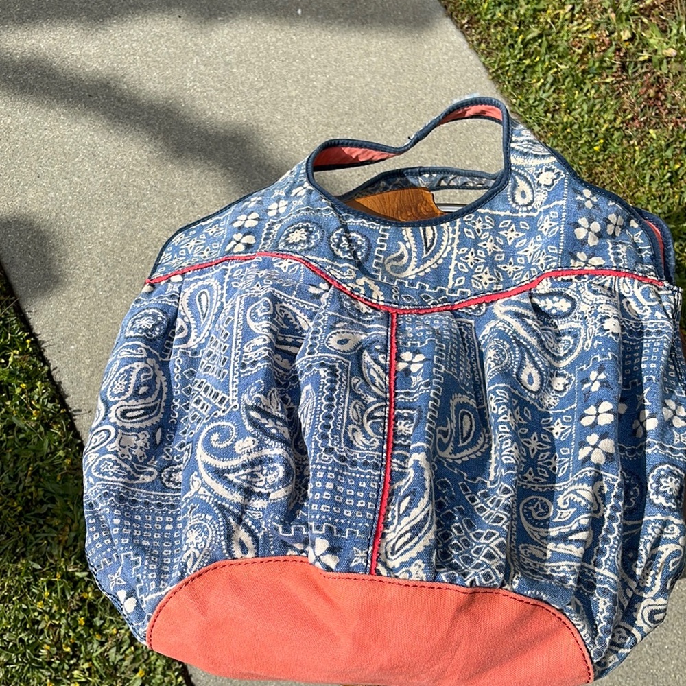 Lucky brand boho denim bag